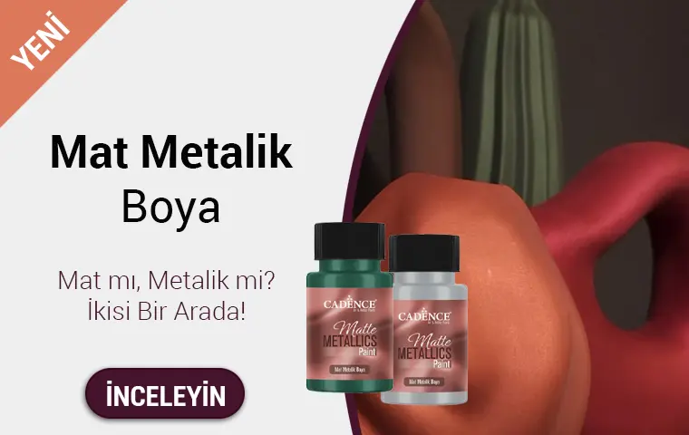 Mat Metalik Boya